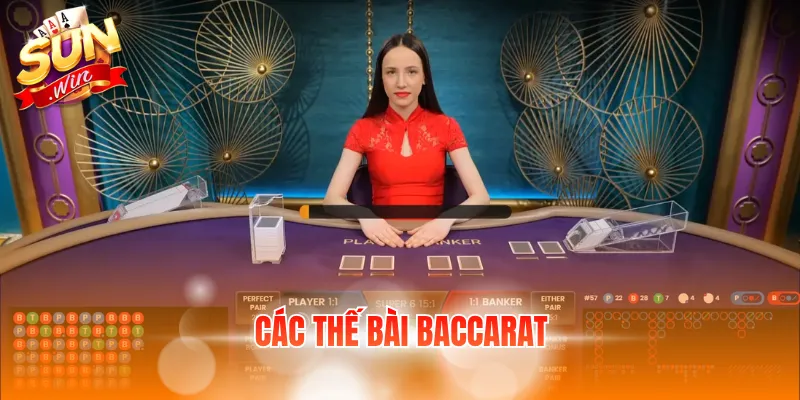 Các Thế Bài Baccarat Phổ Biến Và Cách Dễ Nhận Biết 1 cac the bai baccarat 1