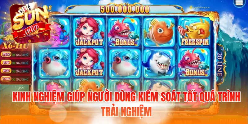 Thủy Cung – Game Quay Hũ Jackpot Chủ Đề Đại Dương 4 Kinh nghiệm giúp người dùng kiểm soát tốt quá trình trải nghiệm