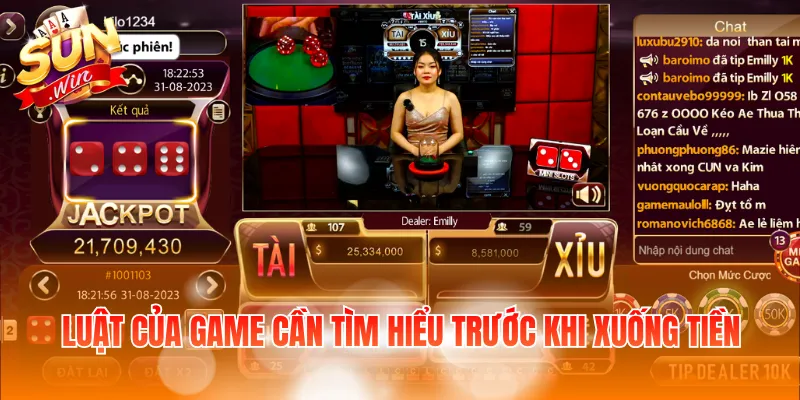 Tài Xỉu Siêu Tốc - Đặc Điểm, Luật Chơi Và Mẹo Cược Hay 3 Luật của game cần tìm hiểu trước khi xuống tiền