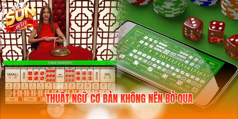 Super Sic Bo – Luật Chơi Và Các Cửa Cược Chi Tiết 4 Thuật ngữ cơ bản không nên bỏ qua